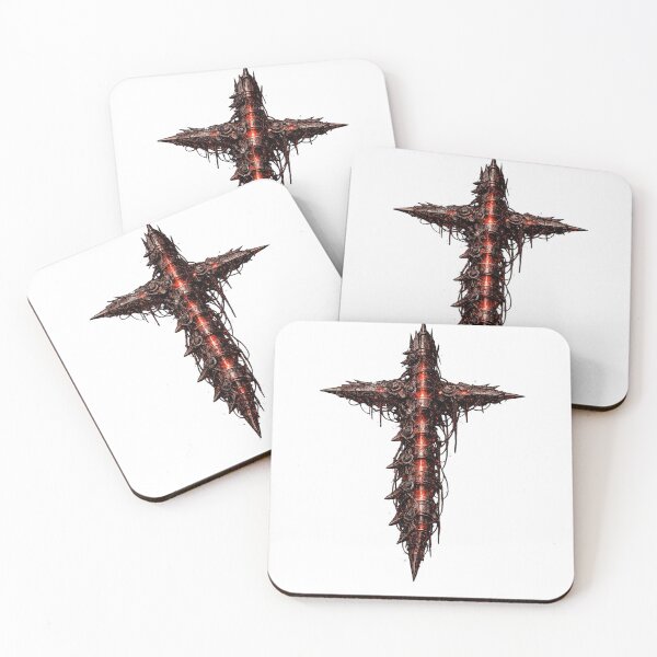 Item preview, STEEL CROSS – Industrial Void Relic Design designed and sold by UnglaublichGut.