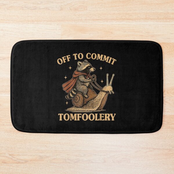 Item preview, Sarcasm Raccoon Off to Cause A Tomfoolery Meme Racoon designed and sold by NatalieCWilk.