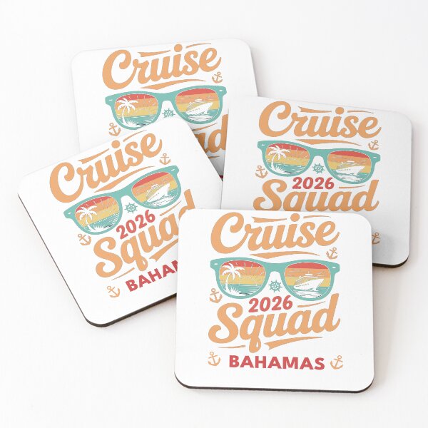 Item preview, Cruise Squad Bahamas 2026 Vacation Shirt Retro Cruise Design designed and sold by Raygunes.