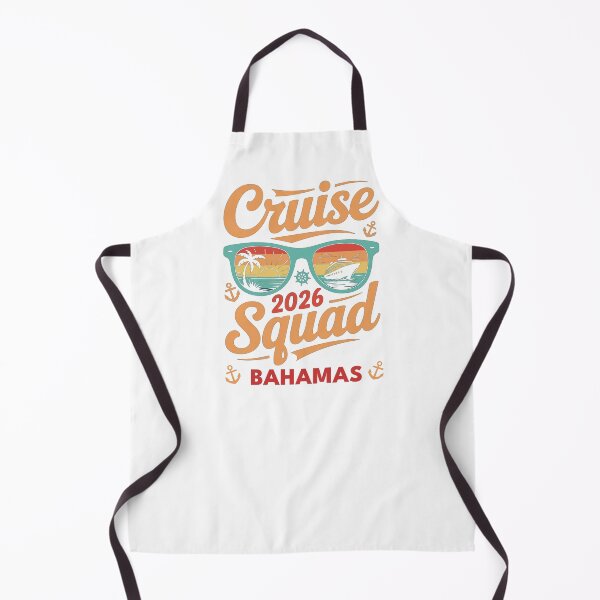 Item preview, Cruise Squad Bahamas 2026 Vacation Shirt Retro Cruise Design designed and sold by Raygunes.