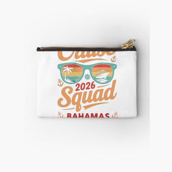Item preview, Cruise Squad Bahamas 2026 Vacation Shirt Retro Cruise Design designed and sold by Raygunes.