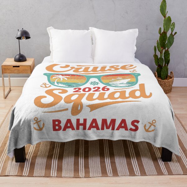 Item preview, Cruise Squad Bahamas 2026 Vacation Shirt Retro Cruise Design designed and sold by Raygunes.