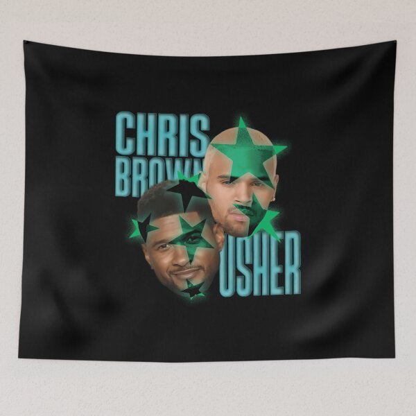 Item preview, Chris Brown And Usher designed and sold by ValdstoreArt.
