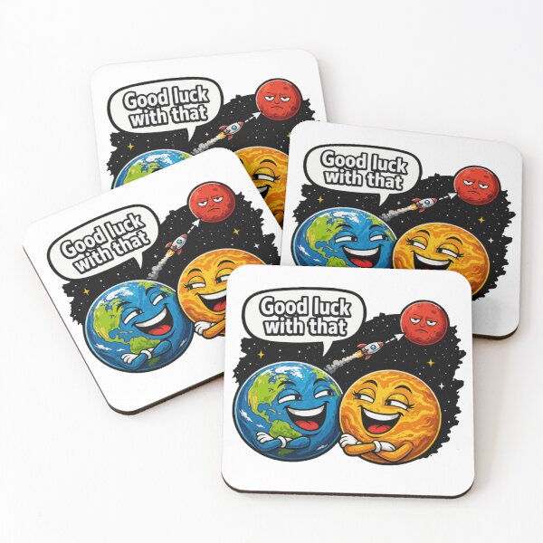 Item preview, Good Luck With That Funny Space Shirt designed and sold by PINK FREE.