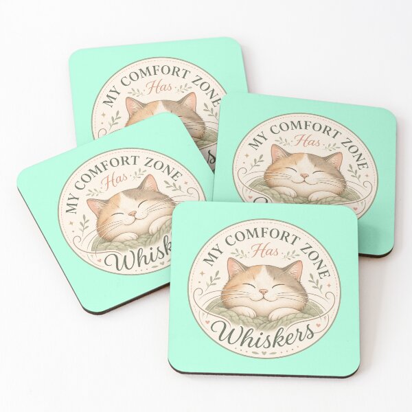 Item preview, My Comfort Zone Has Whiskers Cute Cat Lover Aesthetic Shirt designed and sold by Safe Haven Pets.