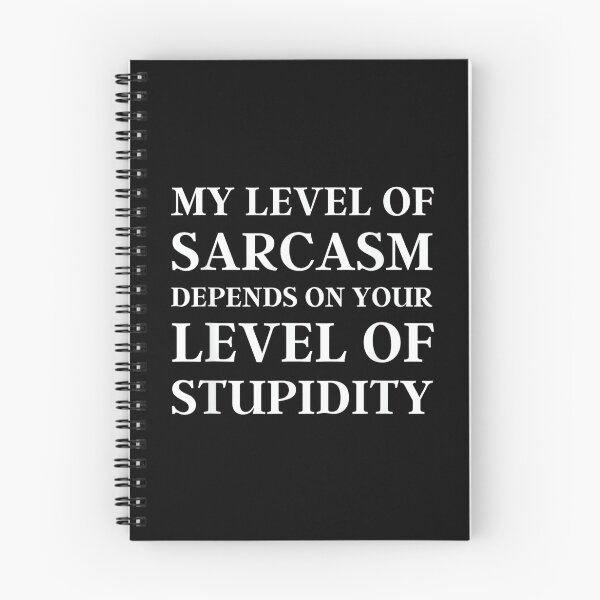 Item preview, Sarcastic Humor, My Level of Sarcasm, Funny Sarcastic Quote designed and sold by NatalieCWilk.