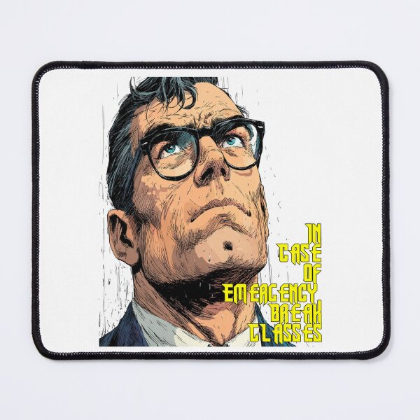 Item preview, In Case of Emergency, Break Glasses | Nerdy Secret Hero Parody Design designed and sold by Ignorant-Artist.