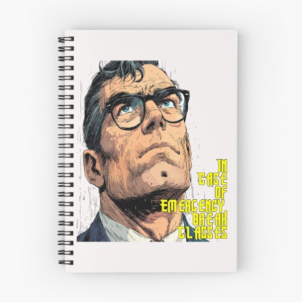 Item preview, In Case of Emergency, Break Glasses | Nerdy Secret Hero Parody Design designed and sold by Ignorant-Artist.