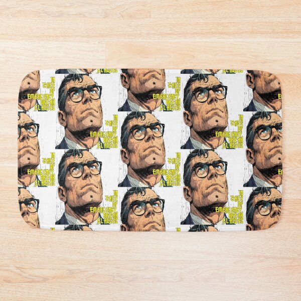 Item preview, In Case of Emergency, Break Glasses | Nerdy Secret Hero Parody Design designed and sold by Ignorant-Artist.