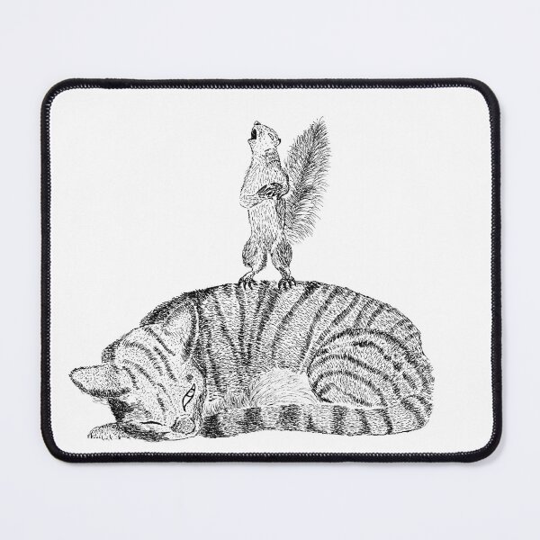 Item preview, Opera singing Squirrel and Cat designed and sold by Nikki Attree.