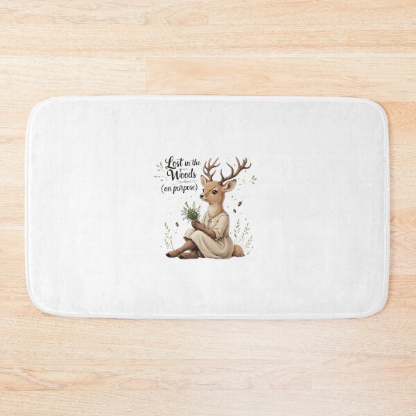 Item preview, Lost In The Woods On Purpose Cottagecore Deer Hiking Gift designed and sold by AQUILAKREO.