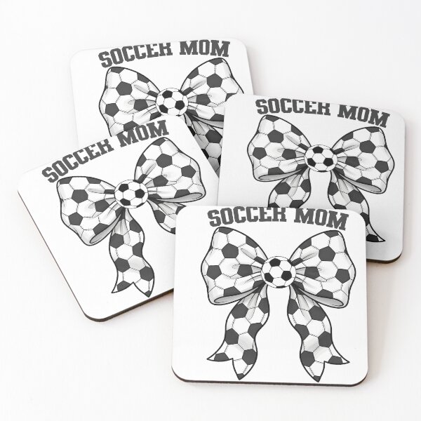 Item preview, Soccer Mom Coquette Bow Shirt Cute Football Mom Design designed and sold by Raygunes.