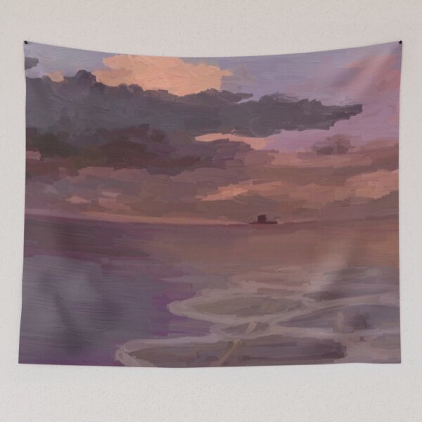 Item preview, spirited away purple sky designed and sold by valessketch.