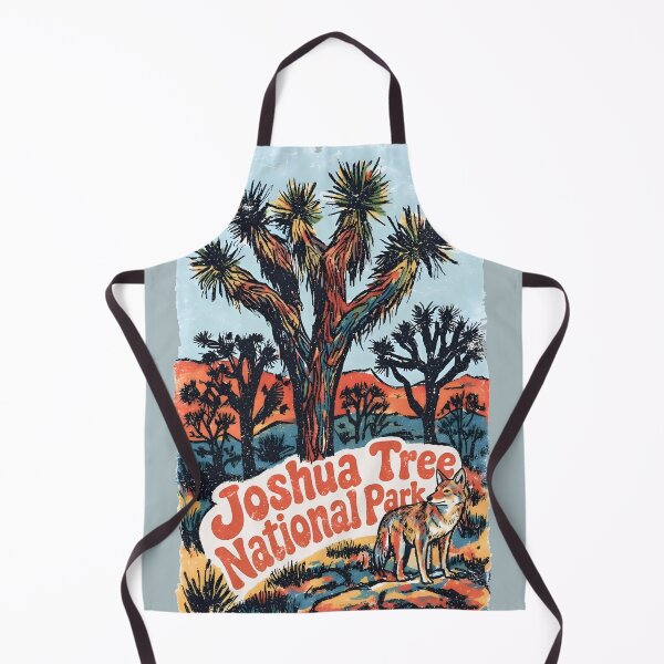 Item preview, Joshua Tree National Park Desert Landscape Cute Coyote designed and sold by HowToCanadian.