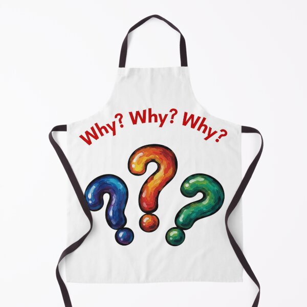 Item preview, Why? Why? Why? — Colorful Question Marks Art T-Shirt designed and sold by Inka Moon Design.