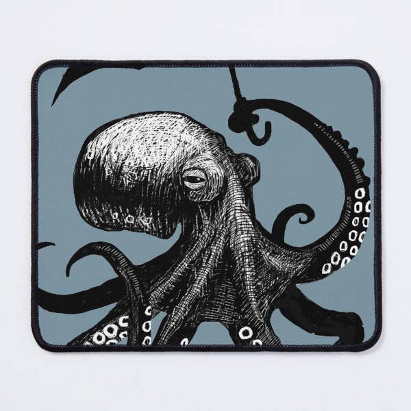 Item preview, Octopus with Umbrella designed and sold by Chuckiee.