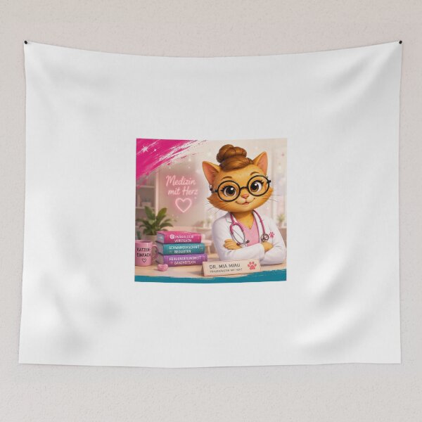 Item preview, Medicine with heart - Dr. Mia Miau designed and sold by drmiamiau.