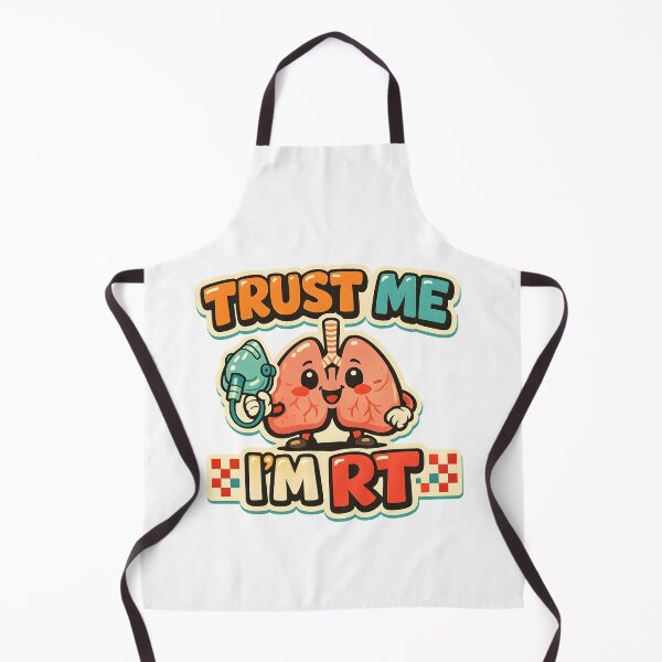 Item preview, Funny Trust Me I’m RT Cute Lungs Respiratory Therapist Kawaii Pulmonary Care Humor Design for Respiratory Therapy Week designed and sold by ClinicalHubs.