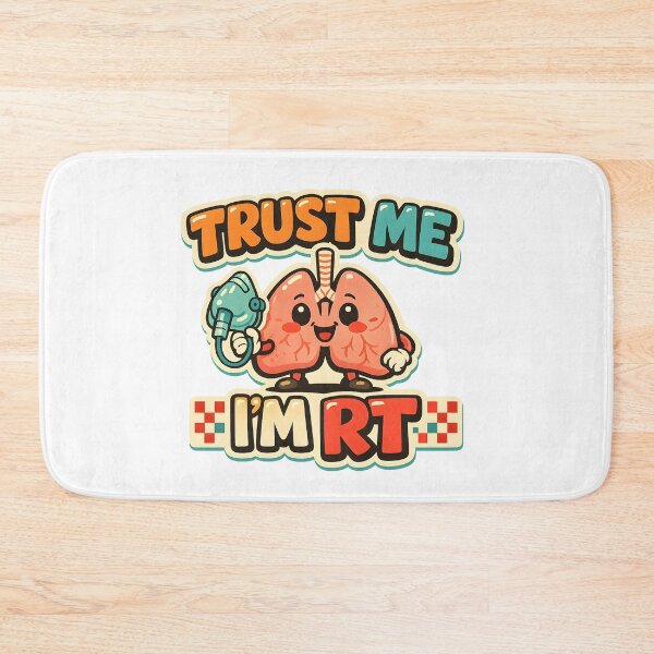 Item preview, Funny Trust Me I’m RT Cute Lungs Respiratory Therapist Kawaii Pulmonary Care Humor Design for Respiratory Therapy Week designed and sold by ClinicalHubs.