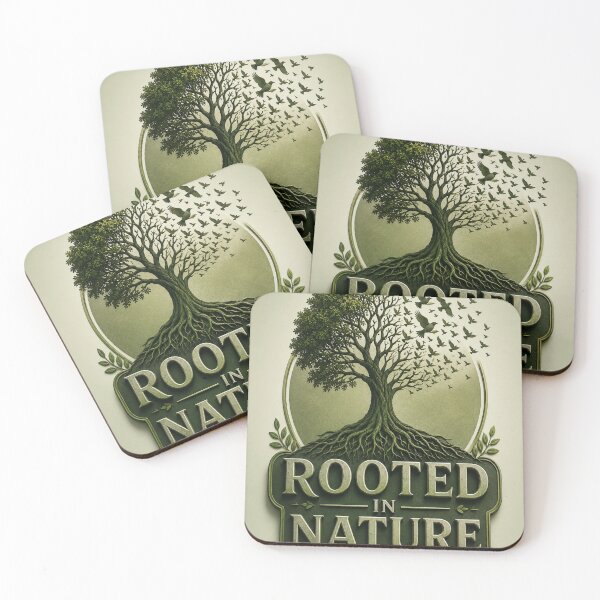 Item preview, Forest Is Life Rooted in Nature Sticker | Eco Minimal Tree & Birds Environmental Design designed and sold by Kannada Ink Studio.