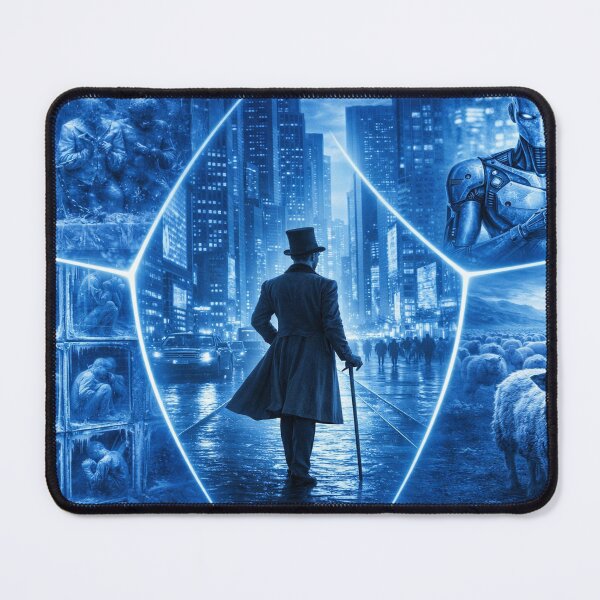 Item preview, The Last Divide Between Man and Machine designed and sold by SkirtOnTheMoon.