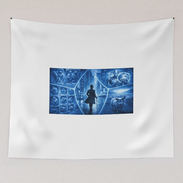 Item preview, The Last Divide Between Man and Machine designed and sold by SkirtOnTheMoon.