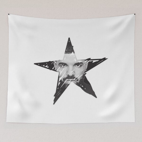 Item preview, Drake sticker star designed and sold by BloomoraCo.