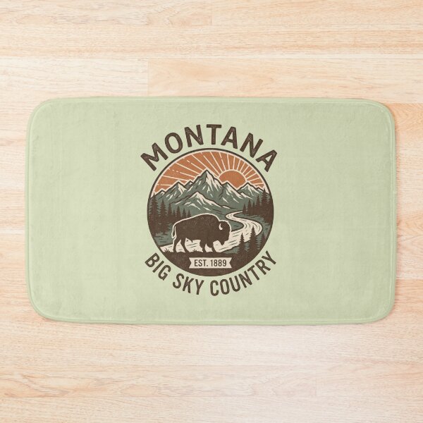 Item preview, Montana Big Sky Country Vintage Badge  designed and sold by Milasneeze.