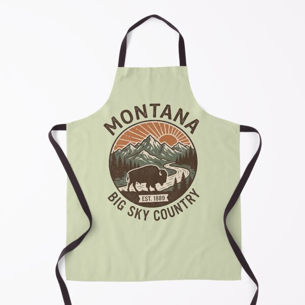 Item preview, Montana Big Sky Country Vintage Badge  designed and sold by Milasneeze.