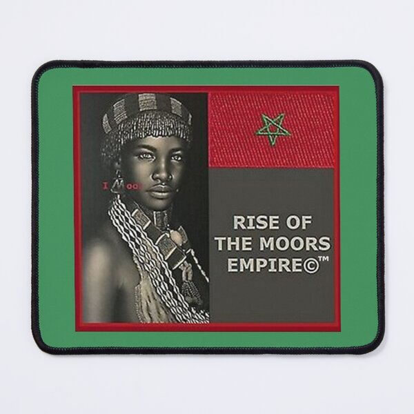 Item preview, Mu’ur (UM) Empire™ al-Benhadiel©™ design, I M oor, green background designed and sold by HardyKnitDesign.
