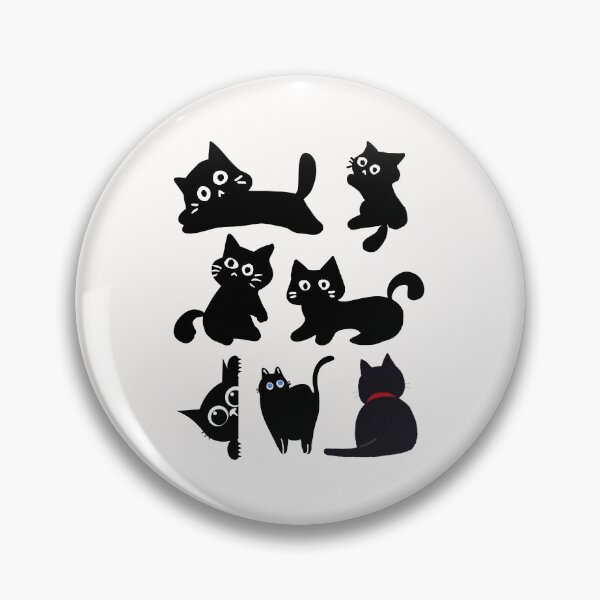 Item preview, Cute Black Cats Bundle designed and sold by creativerooney.