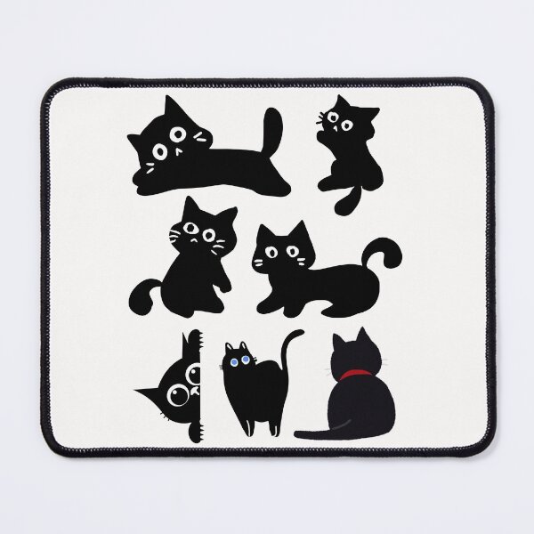 Item preview, Cute Black Cats Bundle designed and sold by creativerooney.