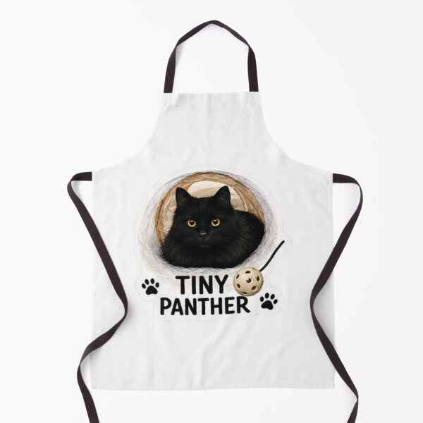 Item preview, Tiny Panther Black Cat Sticker designed and sold by lumar23.