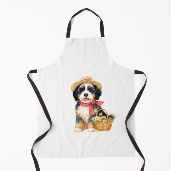 Item preview, Bernedoodle Spring Art designed and sold by Kedspicedesign.