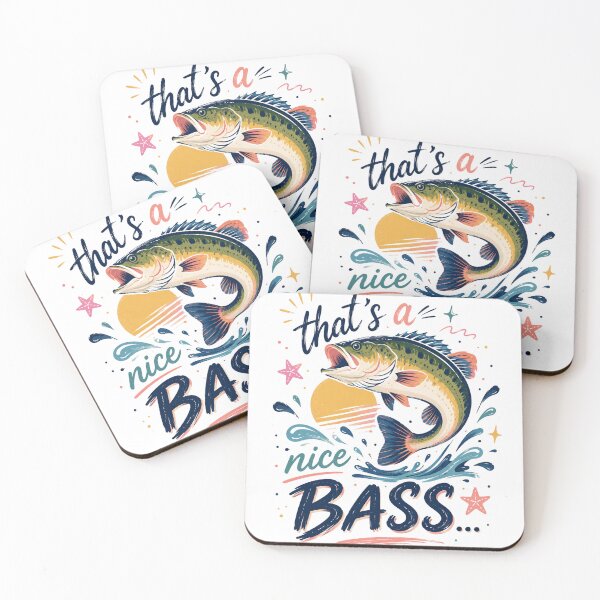 Item preview, That’s a Nice Bass Fishing designed and sold by VintageSocArt.