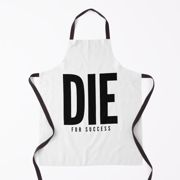 Item preview, die for success motivational fraze men woman designed and sold by Logiprint.