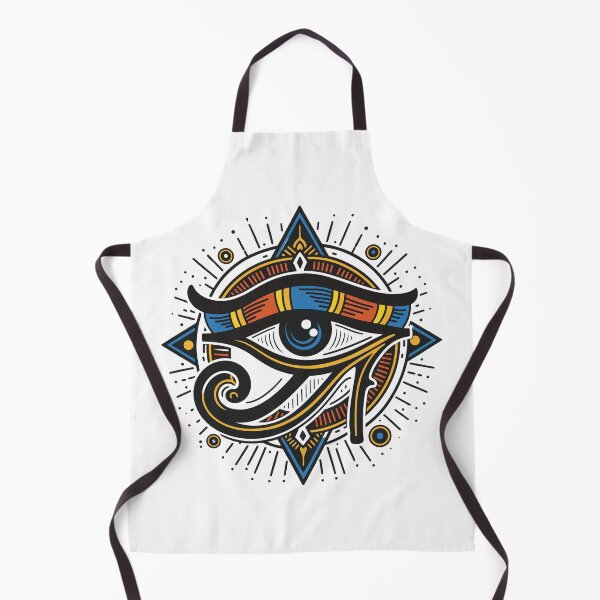 Item preview, Eye of Horus Ancient Egyptian Symbol | Colorful Mythology Art Design designed and sold by FlatInkStudio.