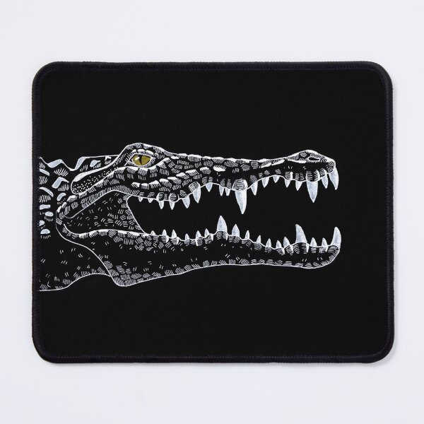 Item preview, Giant alligator with sharp teeth designed and sold by Ink & Silence by Loraaart.