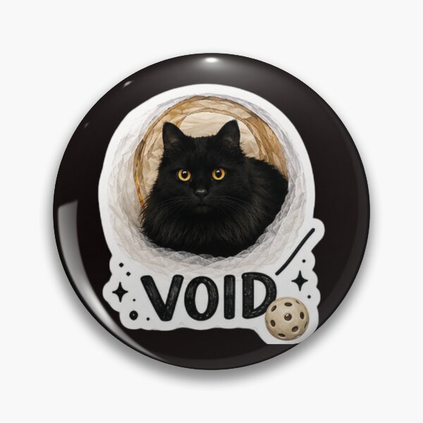 Item preview, Cute Black Void Cat Sticker designed and sold by lumar23.