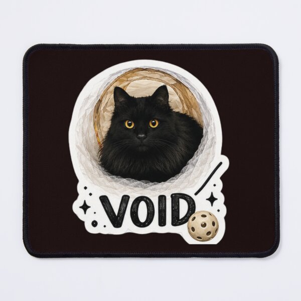 Item preview, Cute Black Void Cat Sticker designed and sold by lumar23.