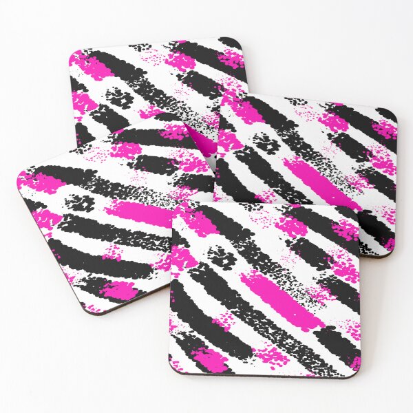 Item preview, Beautiful Gorgeous Black And Pink Abstract  designed and sold by Rainbowland123.
