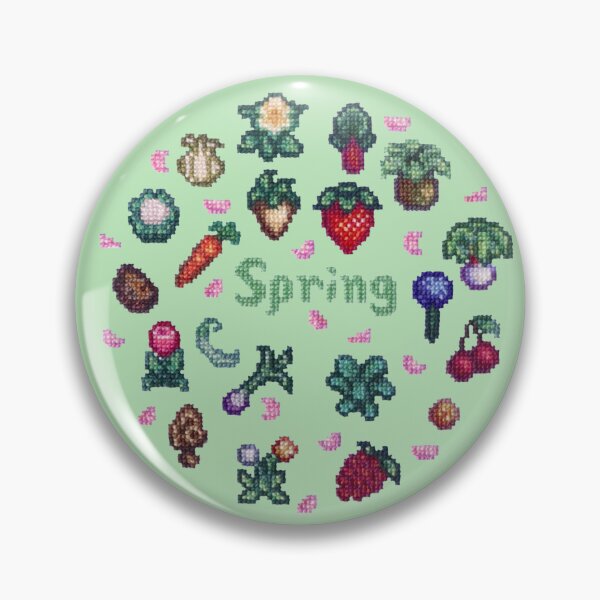 Item preview, Stardew Valley Spring Cross Stitch designed and sold by DandiestArt22.