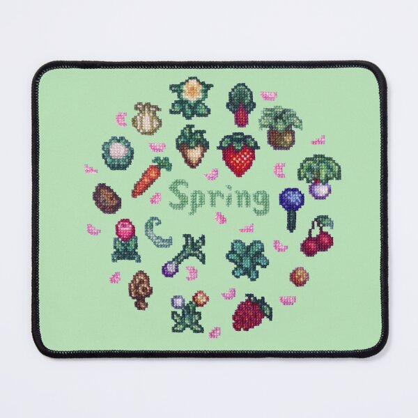 Item preview, Stardew Valley Spring Cross Stitch designed and sold by DandiestArt22.