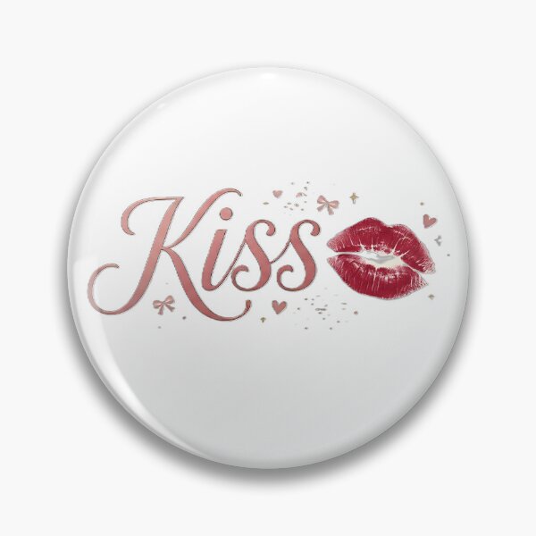 Item preview, Kiss Romantic Graphic Design, Valentine Day Gift designed and sold by GreatPeopleMind.