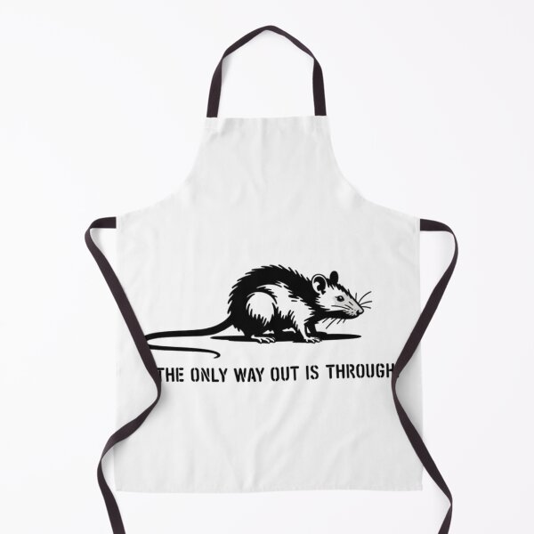 Item preview, Banksy Rat - The only way out is through designed and sold by 123ks.