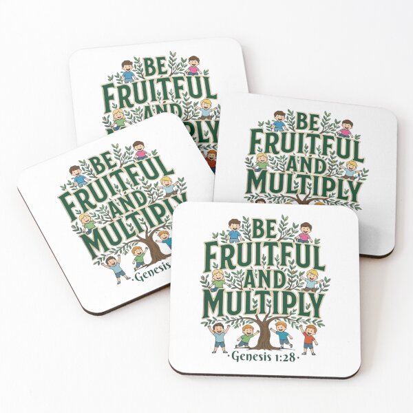 Item preview, Be Fruitful and Multiply | Genesis 1:28 Olive Tree Kids | Christian Family T-Shirt designed and sold by The imaginary unit..