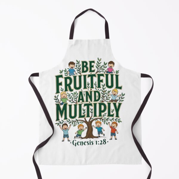 Item preview, Be Fruitful and Multiply | Genesis 1:28 Olive Tree Kids | Christian Family T-Shirt designed and sold by The imaginary unit..