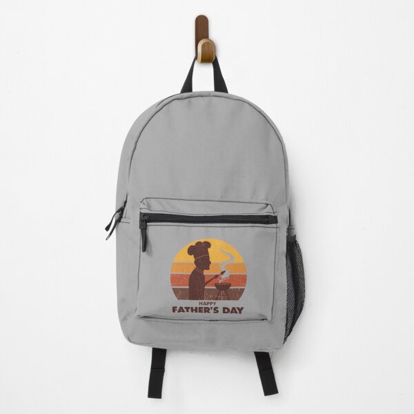 Item preview, Retro Grill Master Dad - Vintage 70s Sunset BBQ Silhouette designed and sold by Larams Studio.