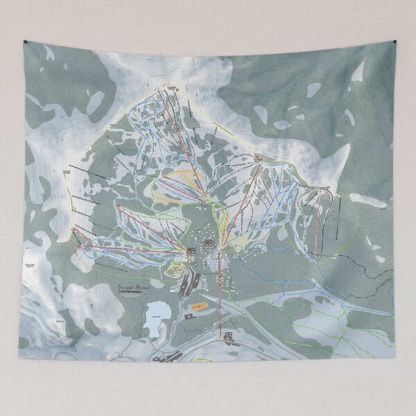 Item preview, Sugar Bowl Resort Trail Map designed and sold by Mapsynergy.