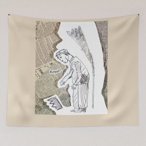 Item preview, Crown Shadow Man (drawing by ACCI) designed and sold by VanyssaGraphics.